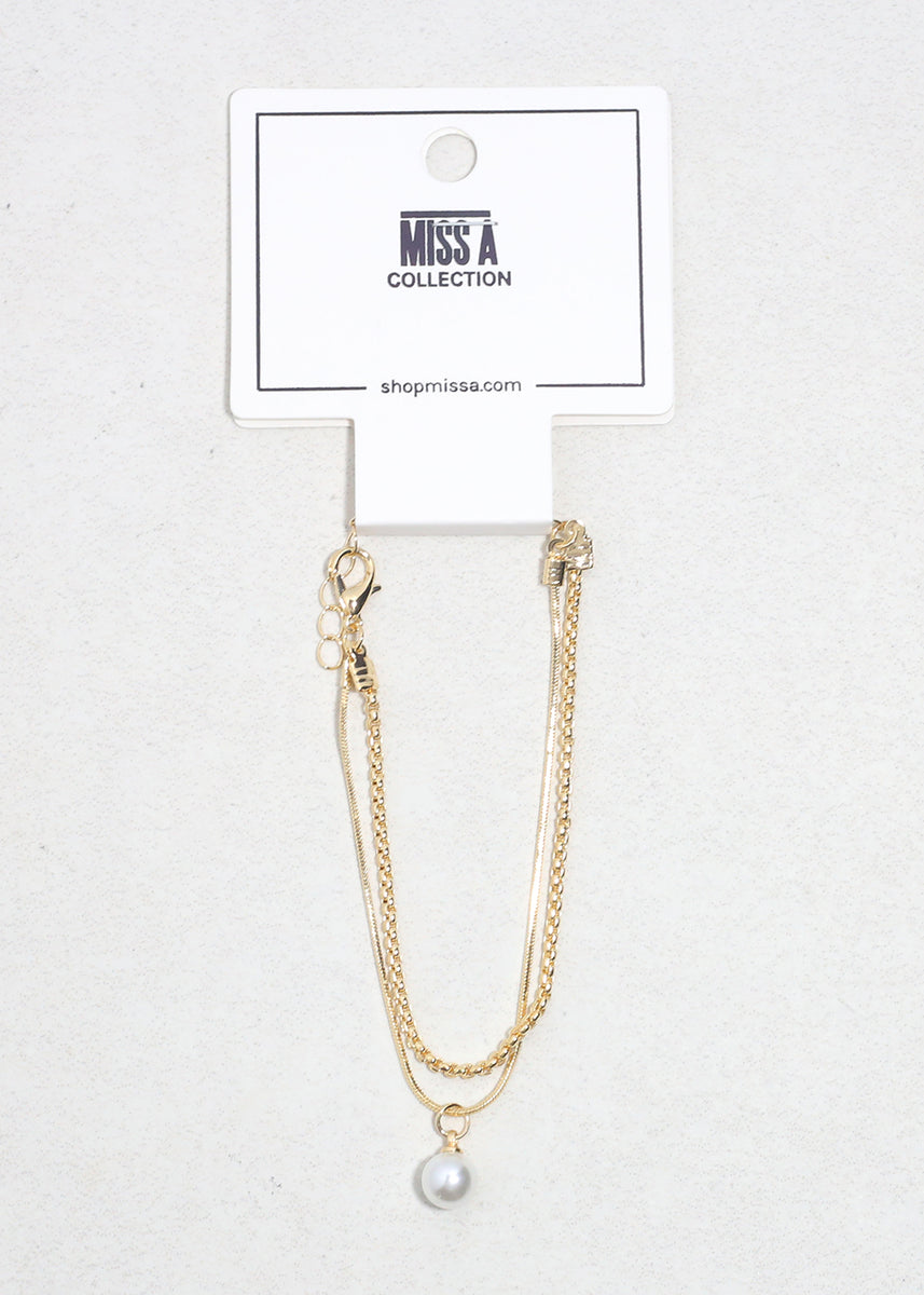 Simply Pearl-fect Chain Bracelet