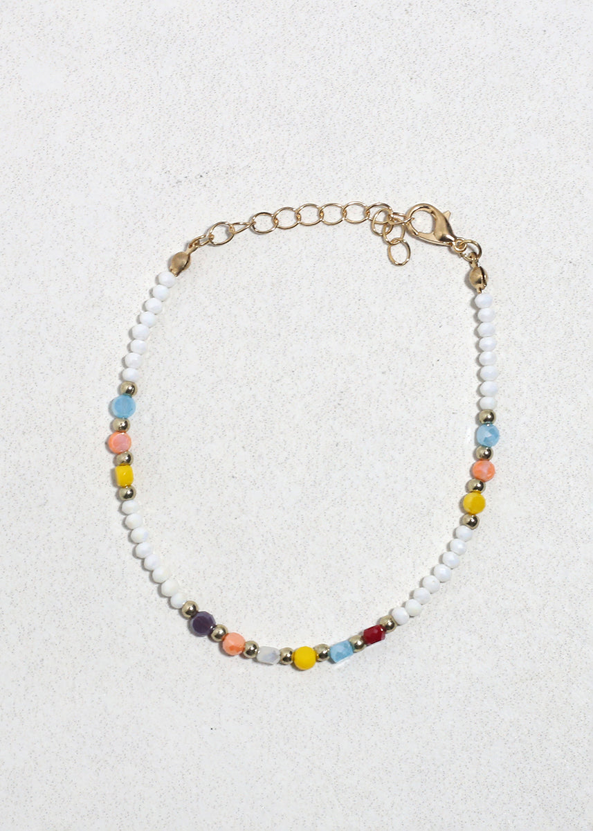 Everyday Crystal Beaded Bracelet