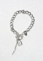 Lock & Link Charm Bracelet