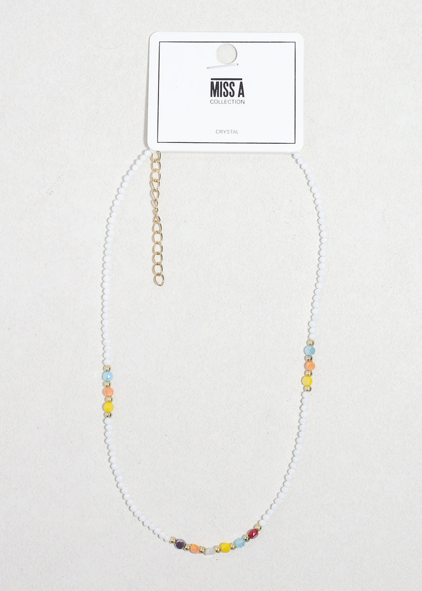 Color Pop Beaded Necklace