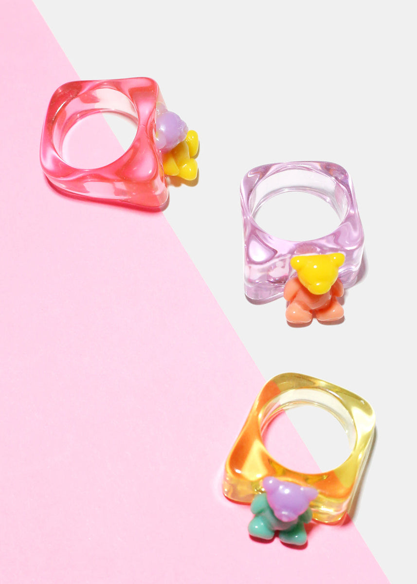 Plastic Bear Ring